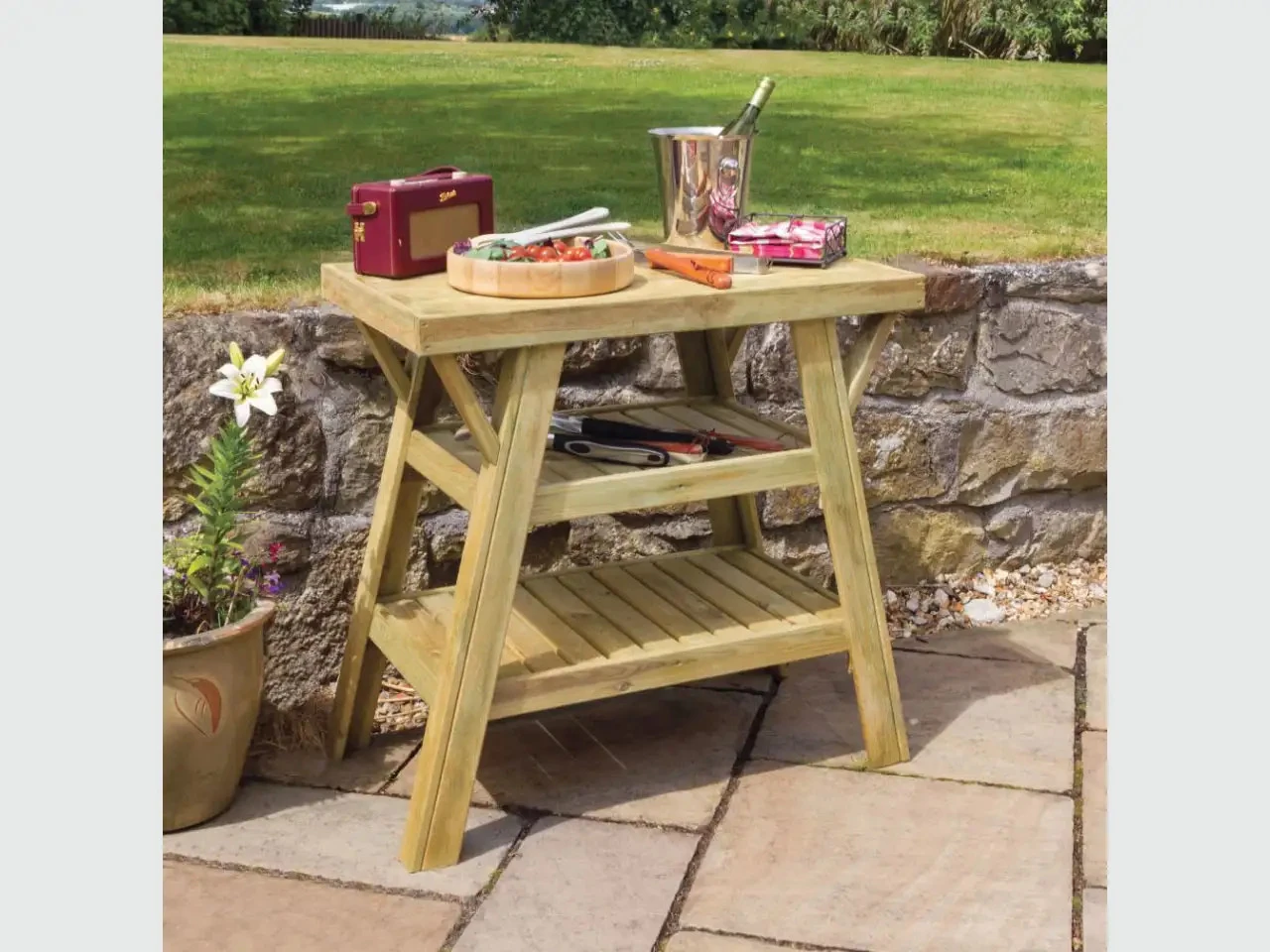 BBQ Side Table