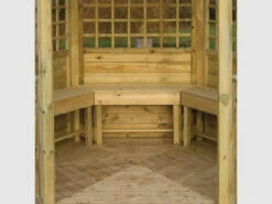 Set Of 3 Gazebo Benches