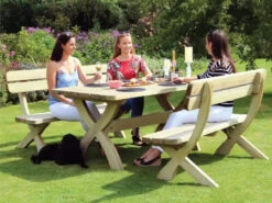 Harriet Table & 2 Bench Seat