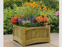 Chelsea Square Wooden Planter