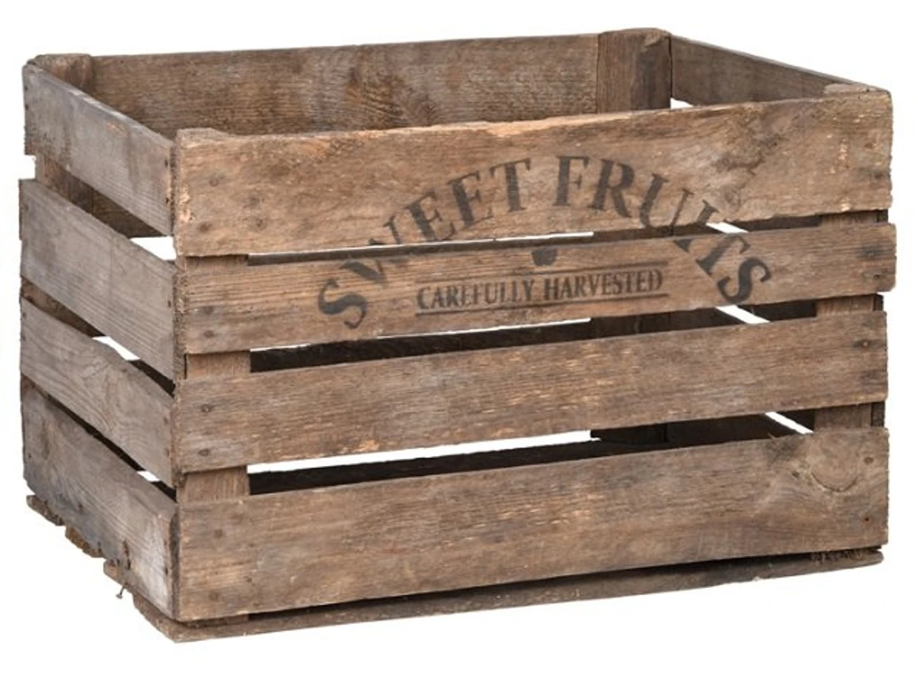 Wooden Apple Storage Crate