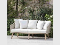 Colwell 2 Seater Sofa - Polyrope & Acacia
