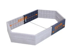 Ergo Ergonomic Raised Bed - Extension Set