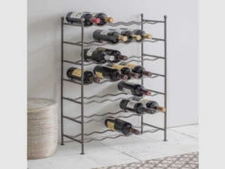 Farringdon Wine Rack - Steel