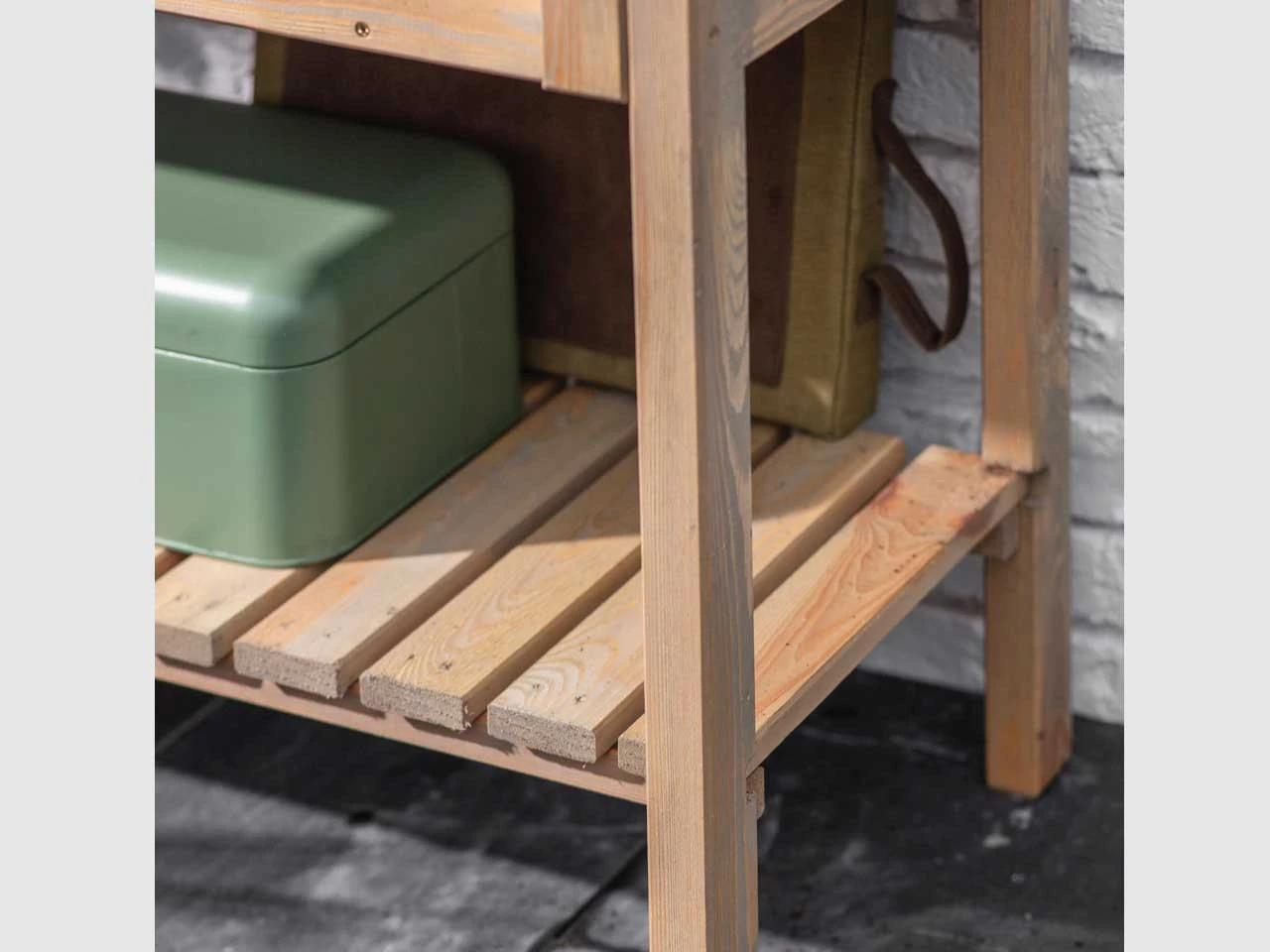 Foxmore Raised Planter 39cm - Pine - Image 2