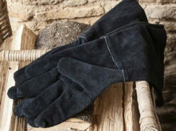 Suede Gauntlet Fire Gloves