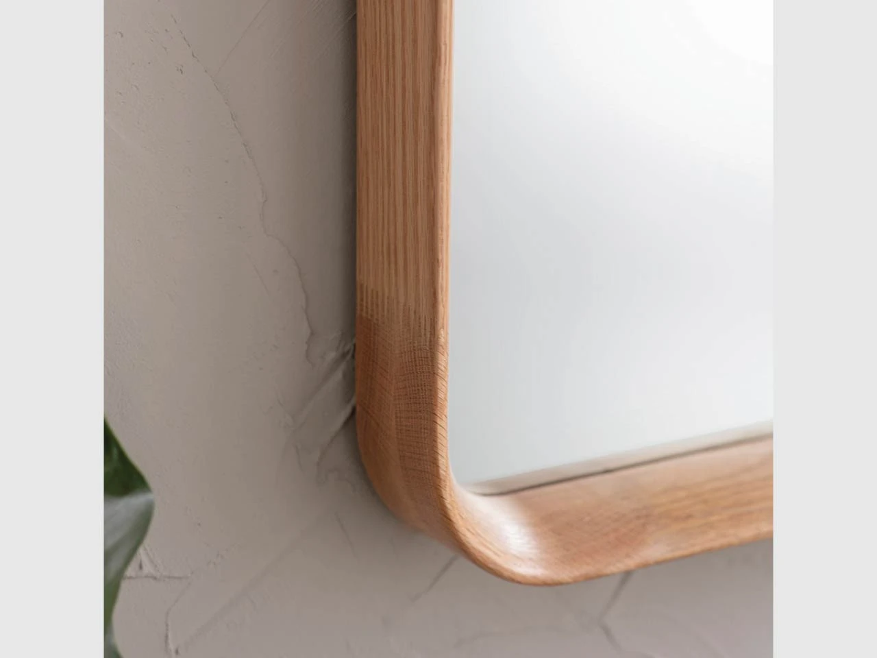 Hambledon Rectangular Mirror - Oak - Image 2