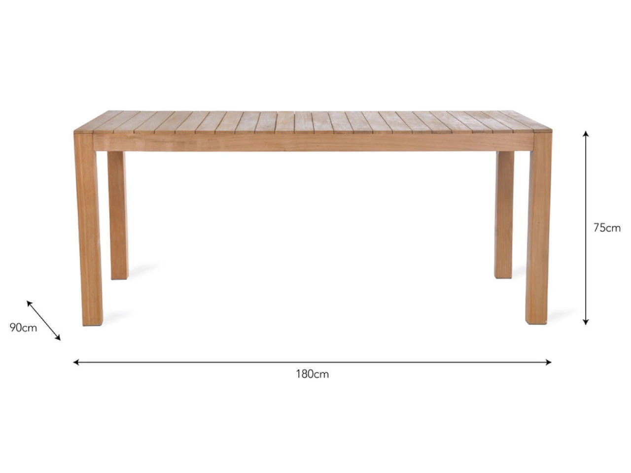 Harlyn Table - Teak - Image 2