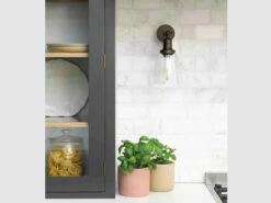 Hoxton Dome Wall Light - Antique Bronze