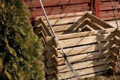 Wooden Garden Composter - 70cm H X 100 X 100