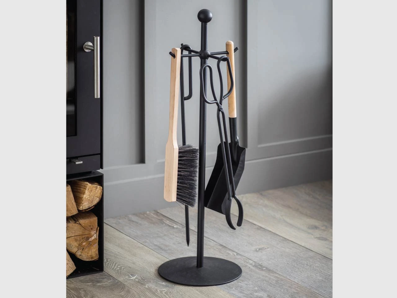 Jutland Fireside Tool Set - Steel