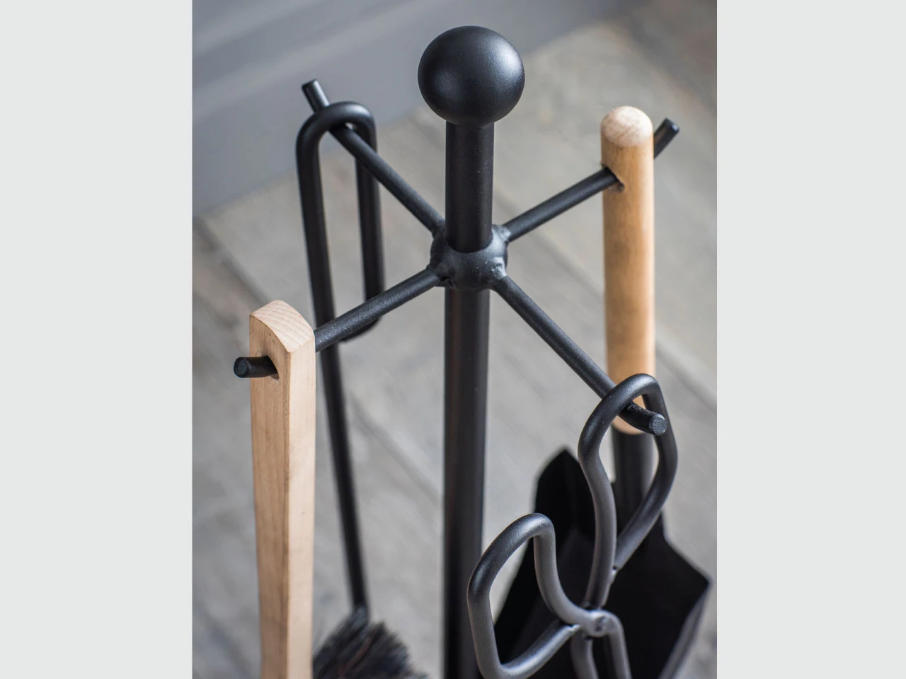 Jutland Fireside Tool Set - Steel - Image 2