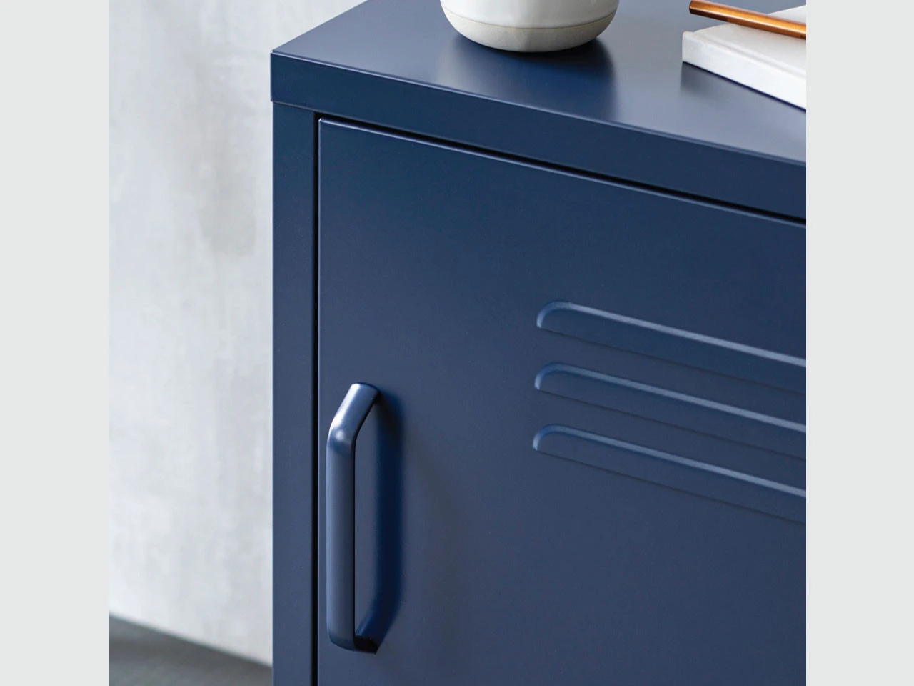 Marlborough Locker Small Right In Ink - Steel - Image 2