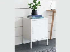 Marlborough Locker Small Left In Lily White - Steel