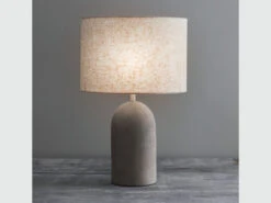 Millbank Bullet Table Lamp - Polymer Concrete