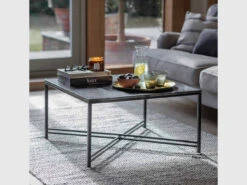 Oxford Coffee Table - Black Marble