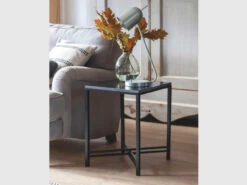 Oxford Side Table - Black Marble