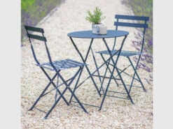 Rive Droite Bistro Set Small In Ink - Steel