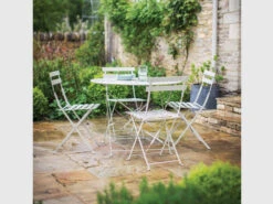 Rive Droite Bistro Set Large In Clay - Steel