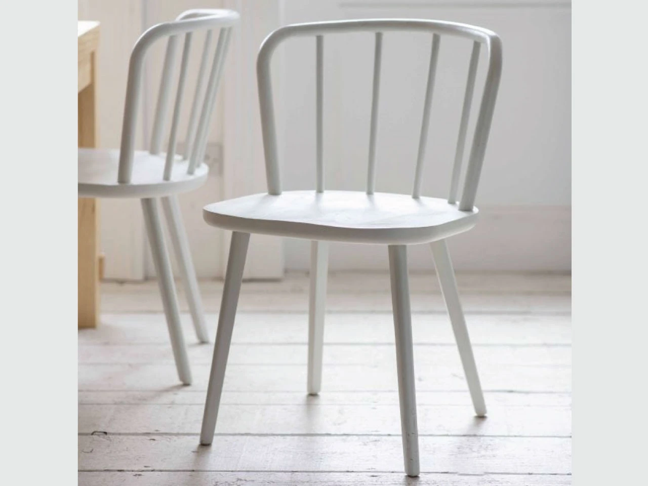 Pair Of Uley Chairs In Lily White