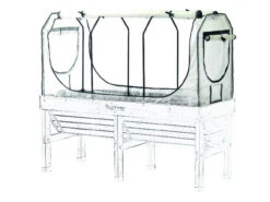 1.8m Vegtrug Tall Frame & Multi Cover Set